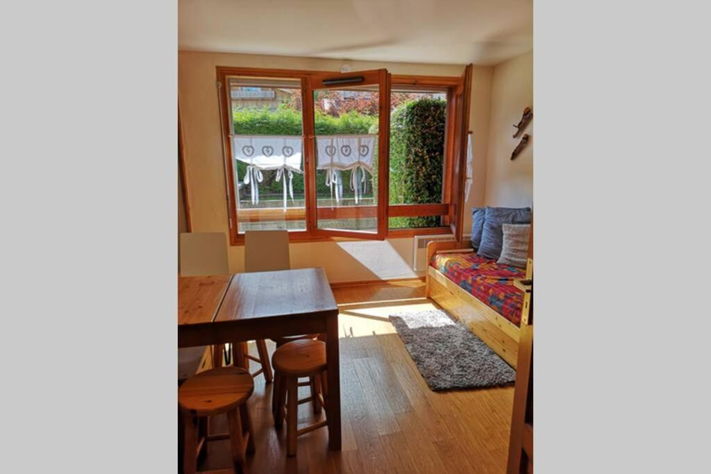 Bright Refurbished Apartment - Central Les Houches Eksteriør billede